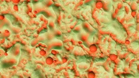 4k de jalea carnosa y abstracta.