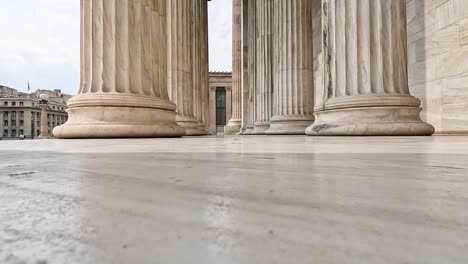 shot of greece architecture in athens