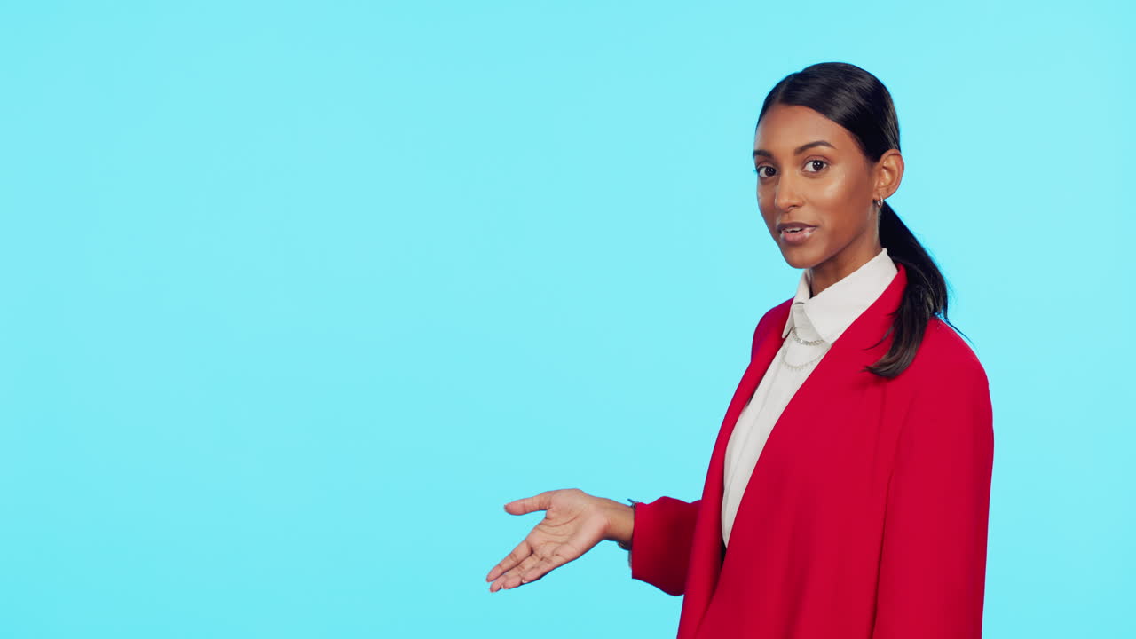 Business woman, presentation