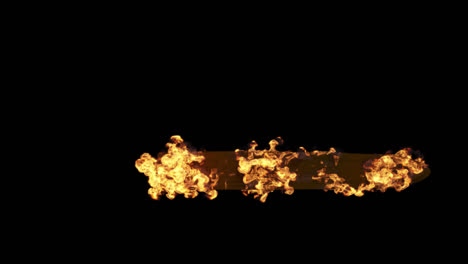 burning object with smoke