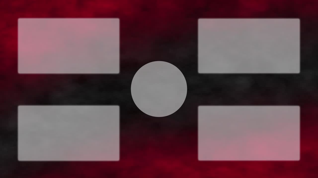 スモーク エンド カード エンド スクリーン モーション グラフィックス