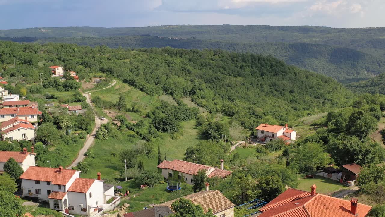 Picturesque Village Landscape