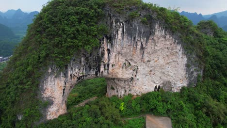 Yueliang-Shan,-Famoso-Sitio-Turístico-En-Yangshuo