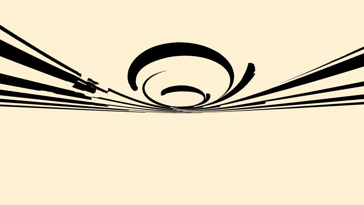 추상적인 흑백 그래픽 디자인