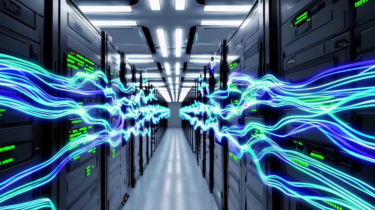 Data Center with Abstract Network Connections