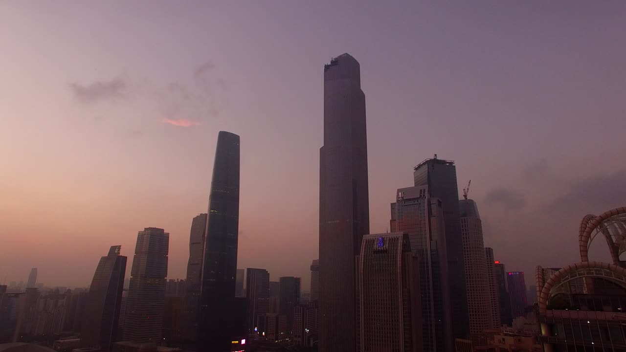 paisaje de la ciudad de guangzhou