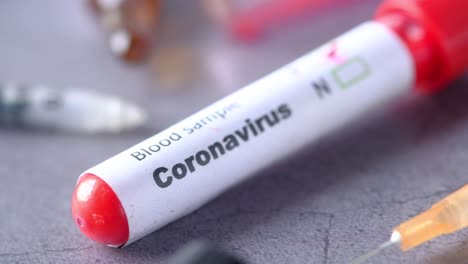 coronavirus blood sample