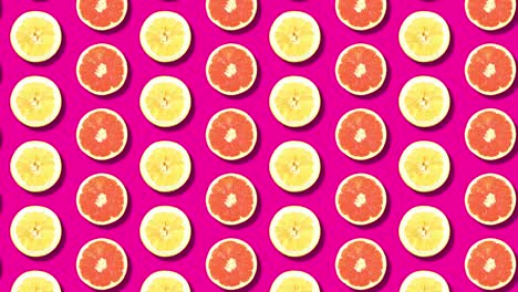 orange and grapefruit loop animation.