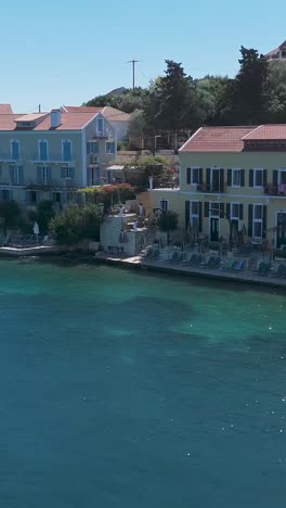 coastal mediterranean village houses