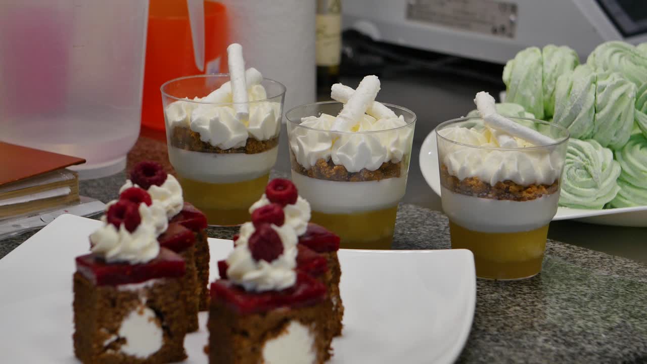 postres y pasteles gourmet