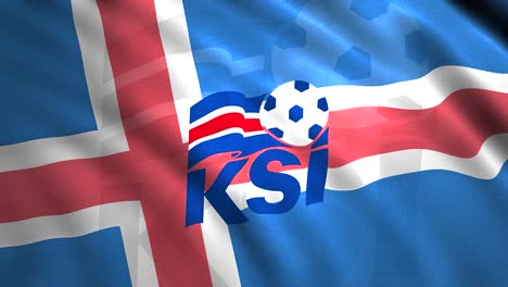 ksi iceland football club flag