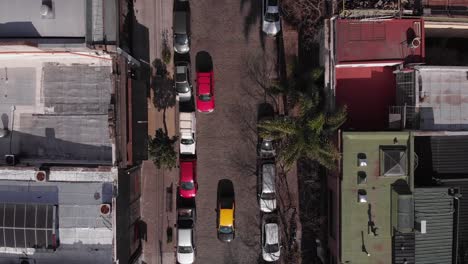 Aerial-drone-footage-of-downtown-Buenos-Aires-Argentina-cityscape-skyline