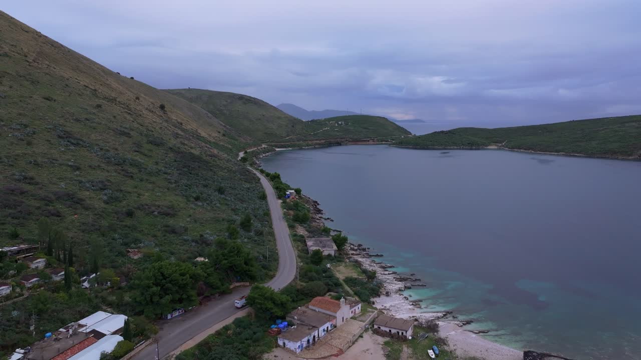 Castello di Porto Palermo, Albania, sul Mar Mediterraneo