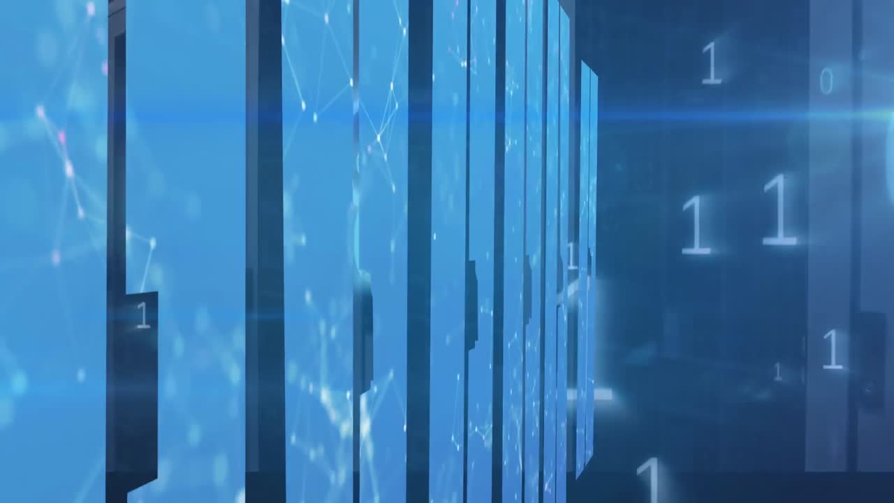 서버 에서 움직이는 모양의 애니메이션과 데이터 처리