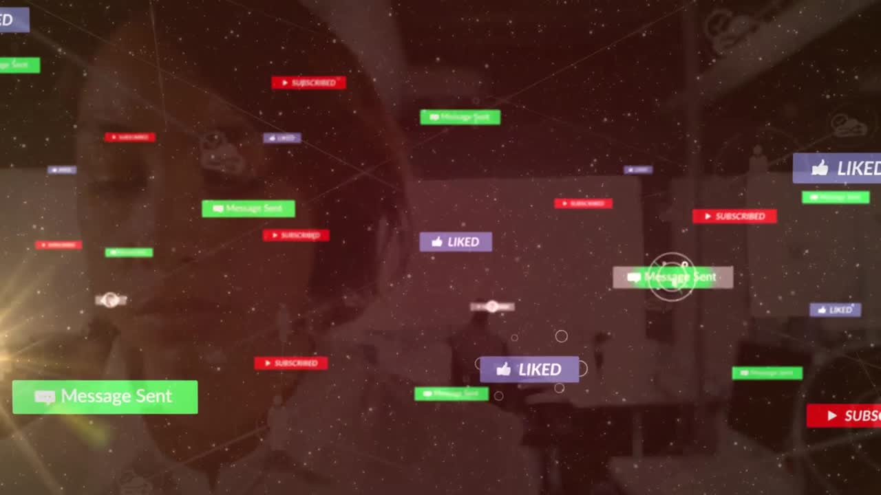 두 인종의 여성에 대한 아이콘과의 연결 네트워크의 활성화