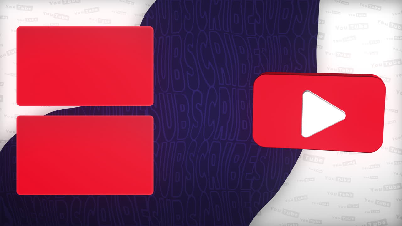 Modello per la schermata finale di YouTube