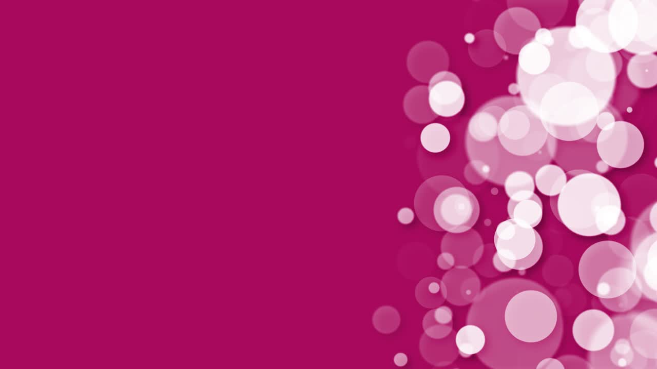 4k fondo de partículas blandas desenfocadas abstractas (con bucle)