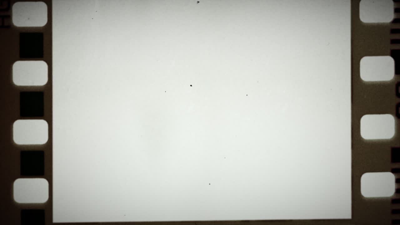 Real 35mm film frame overlay - dirty and old