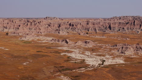 badlands national park landscape
