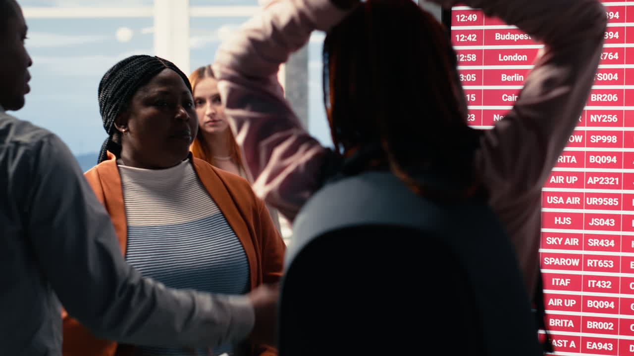 International travelers expressing anxiety after cancellation of all flights