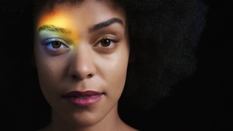 close-up-multicolor-portrait-beautiful-african-american-woman-with-smooth-healthy-skin-complexion-looking-confident-natural-beauty-on-black-background-skincare-concept