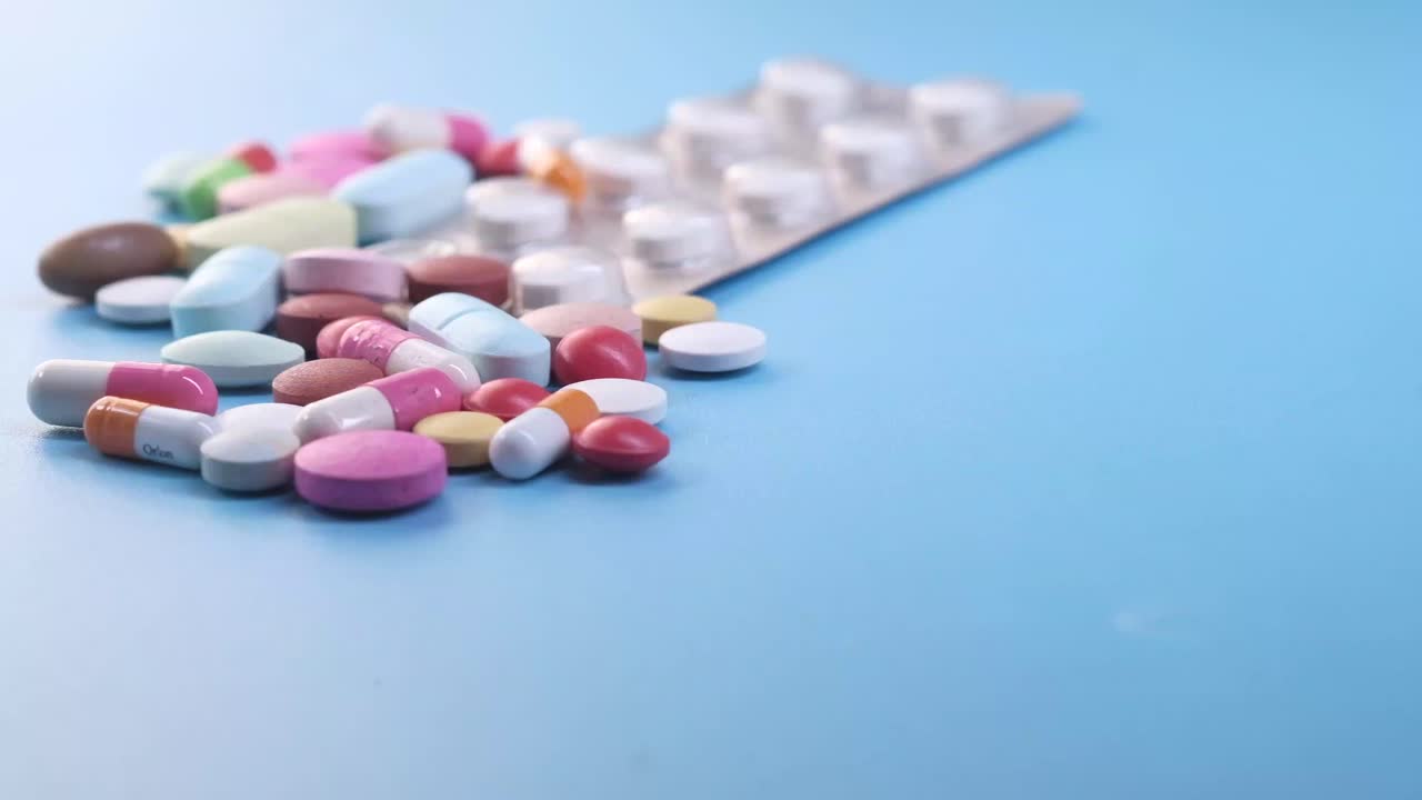 Assorted Colorful Medications