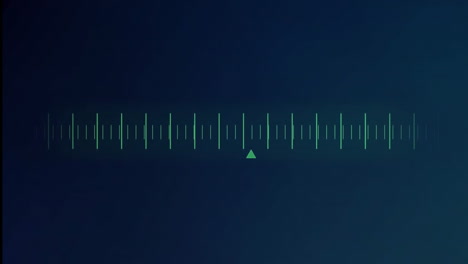 animation of data processing on black background