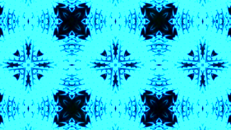 kaleidoscopio en movimiento. gráficos en movimiento de 4k