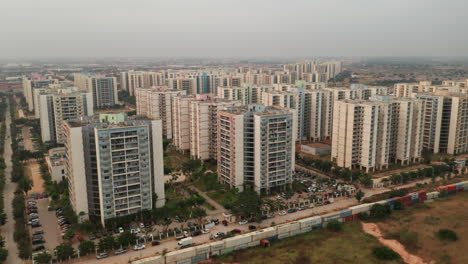 frente de viaje, drone, centralidad de zango, luanda, angola, áfrica
