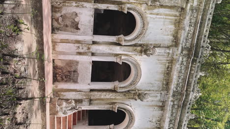 vertical-of-stone-old-asia-buddhist-temple-in-Thailand