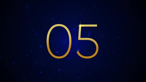 golden countdown 2022: 4k-animation auf einem grünen bildschirm, 4k-hintergrund.