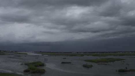 timelapse clip of a brutal thunderstorm cold front rolling in on the connecticut coastline over the summer.