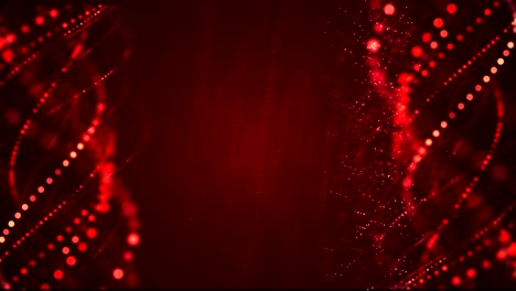 fondo abstracto rojo en bucle 4k