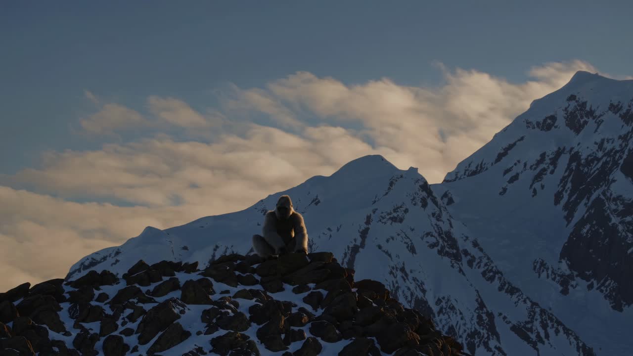 자연 서식지에서의 고릴라