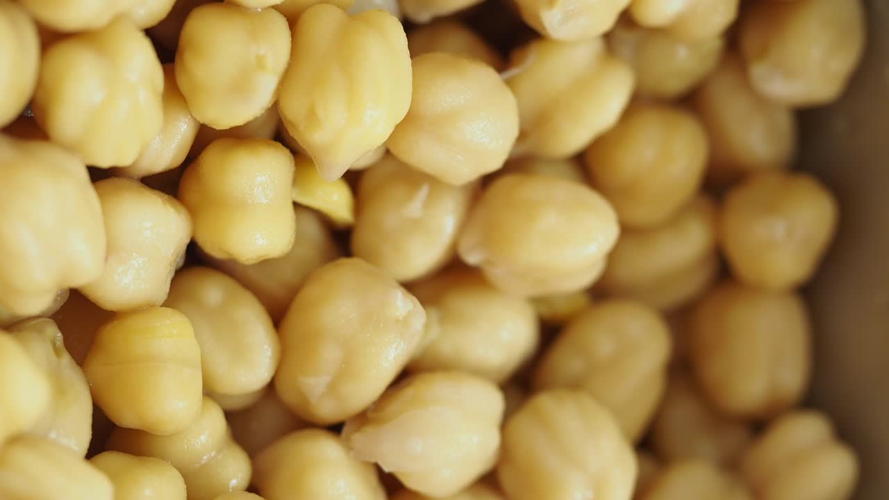 Prossimo piano dei ceci