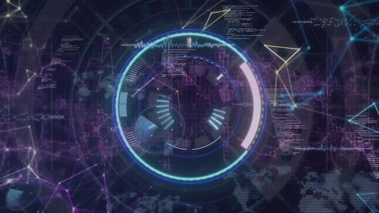 모양 위의 데이터 처리의 애니메이션