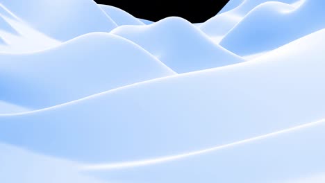 stylish blue white creative abstract low poly background in 4k. abstract wavy pattern move on surface in loop. smooth soft seamless animation. simple minimalistic geometric bg.