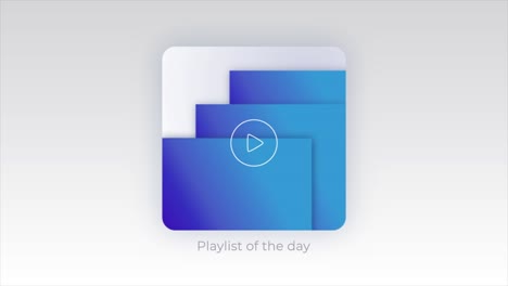 lista de reproducción del día icono de la aplicación