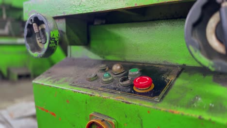 Buttons-for-control-of-industrial-machine,-close-up-view