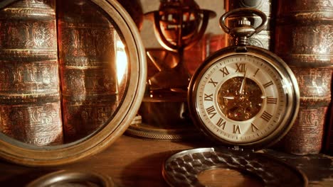 Old-Pocket-watch-Vintage-still-life