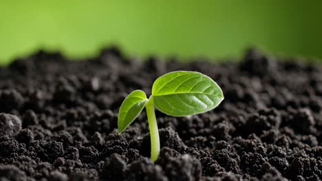sprout in soil