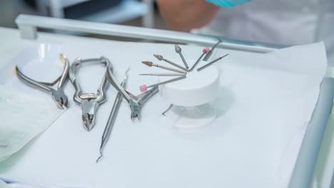 Tray-of-medical-tools-and-instruments-specifically-for-pedicure