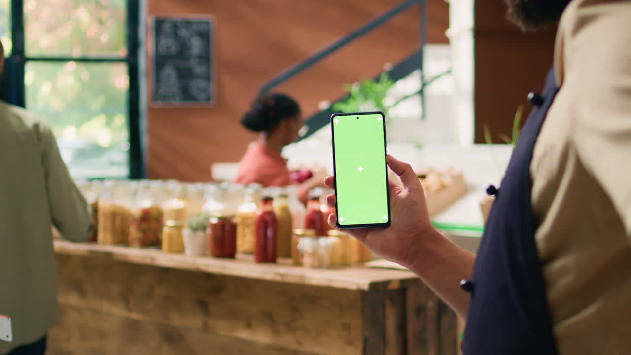 el vendedor local tiene una aplicación para teléfonos inteligentes