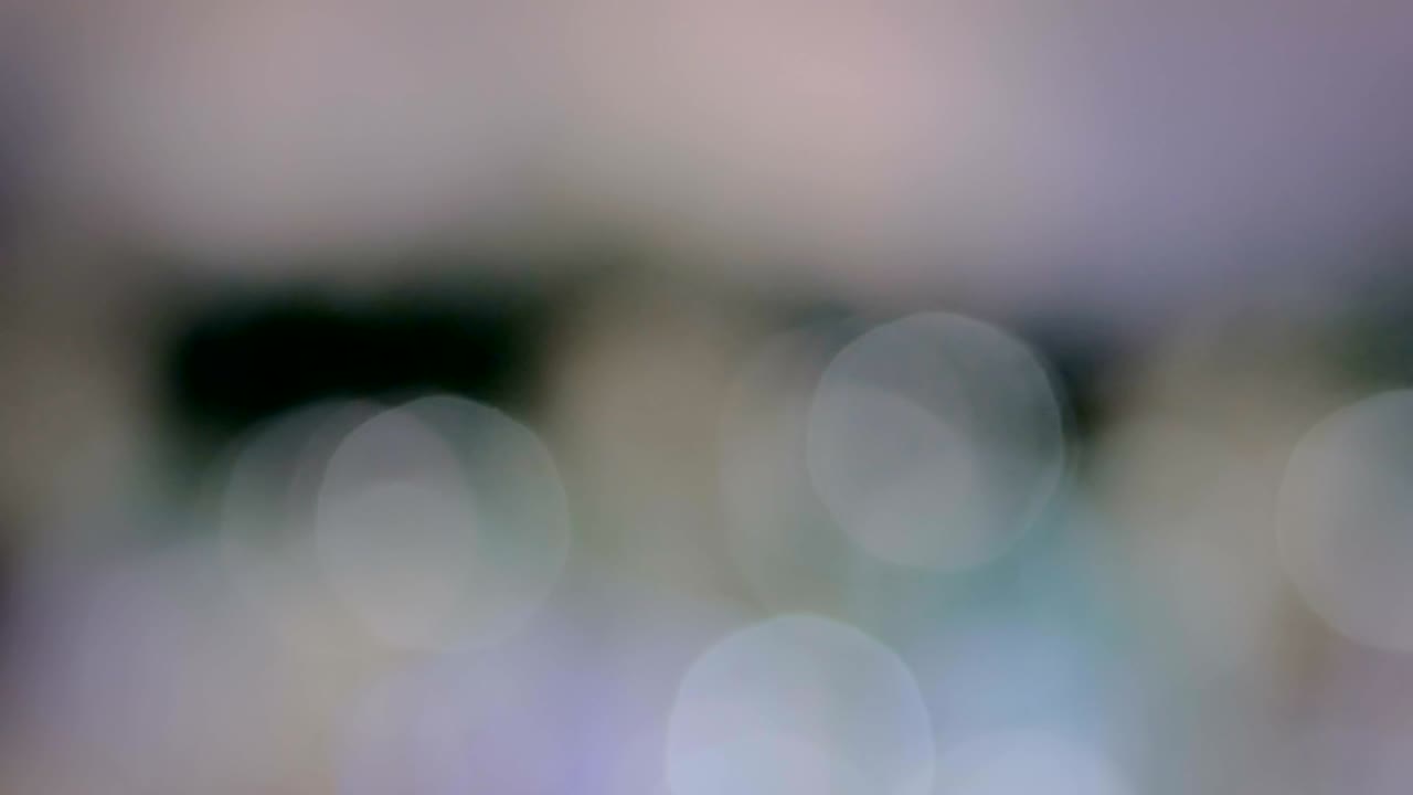 크리스마스 추상 보케 장식