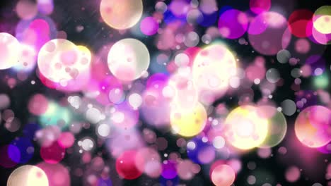 colorful bokeh lights