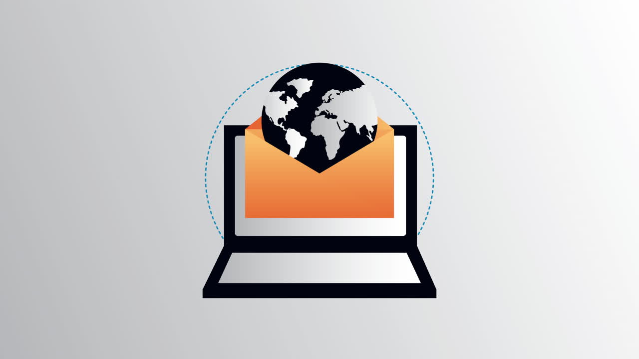 social media tech with laptop