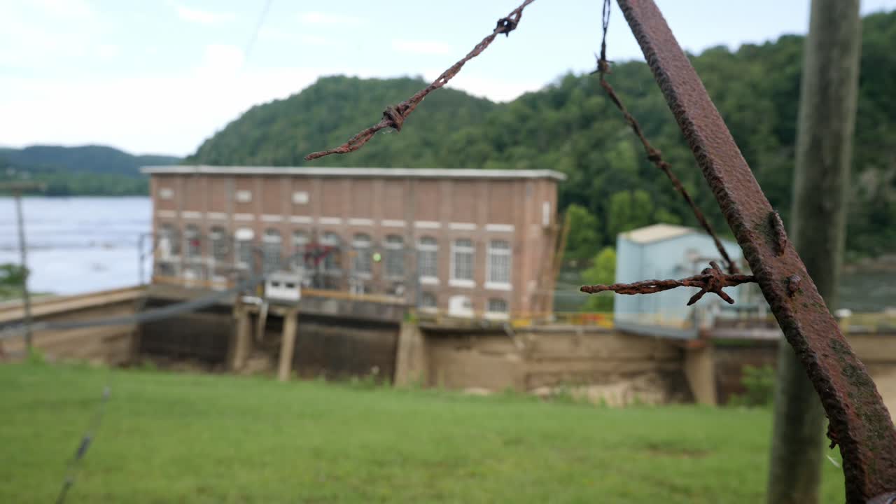 감자튀김 버지니아, 회사 밀 타운, 도로를 따라 있는 집들