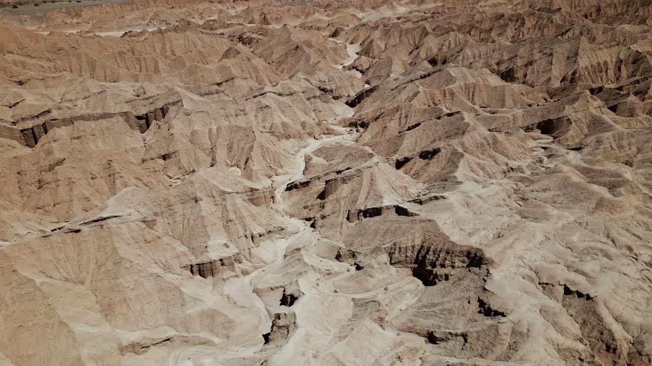Discover the awe-inspiring beauty of Atacama's rock formations in a whole new way through stunning drone footage that captures the rugged terrain of the desert from above