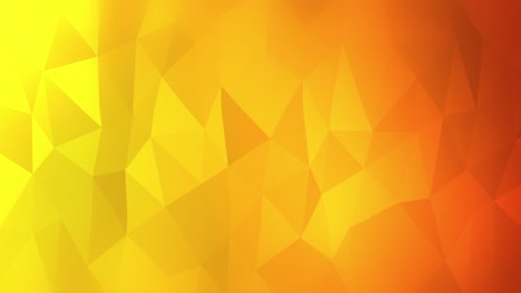 Gelber-Und-Orangefarbener-Polygonaler-Hintergrund
