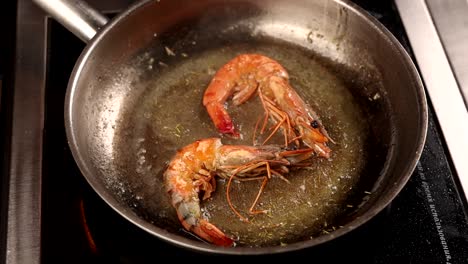 pan-fried shrimp